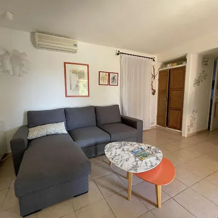 Cosy A Santa-giulia, 30m Plage, Climatisee, Terrasse Bbq, 3 Chambres, 5 Couchages - Fr-1-62-146 Feriehus